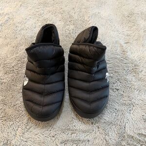 The North Face Black Insulated Slippers